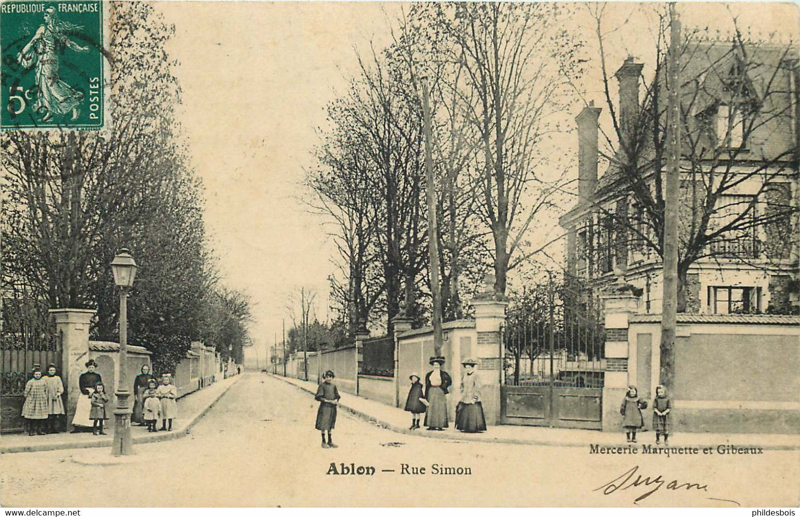 94  ABLON   Rue Simon - Ablon Sur Seine