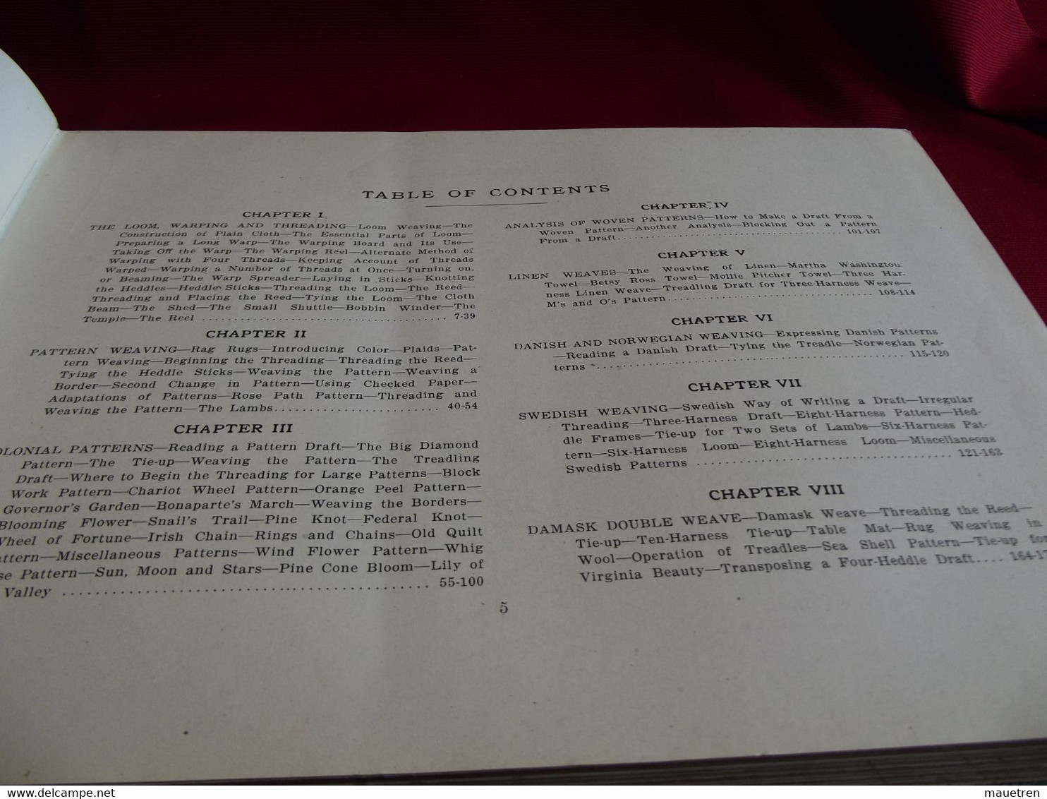 METIER A TISSER Par Edward F. Worst Chicago 1920. The Bruce Publishing Company . EN ANGLAIS - Autres & Non Classés