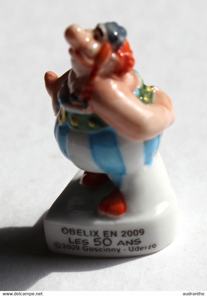 Lot 3 Fèves Obelix Asterix Panoramix En 2009 Les 50 Ans Goscinny Uderzo - BD