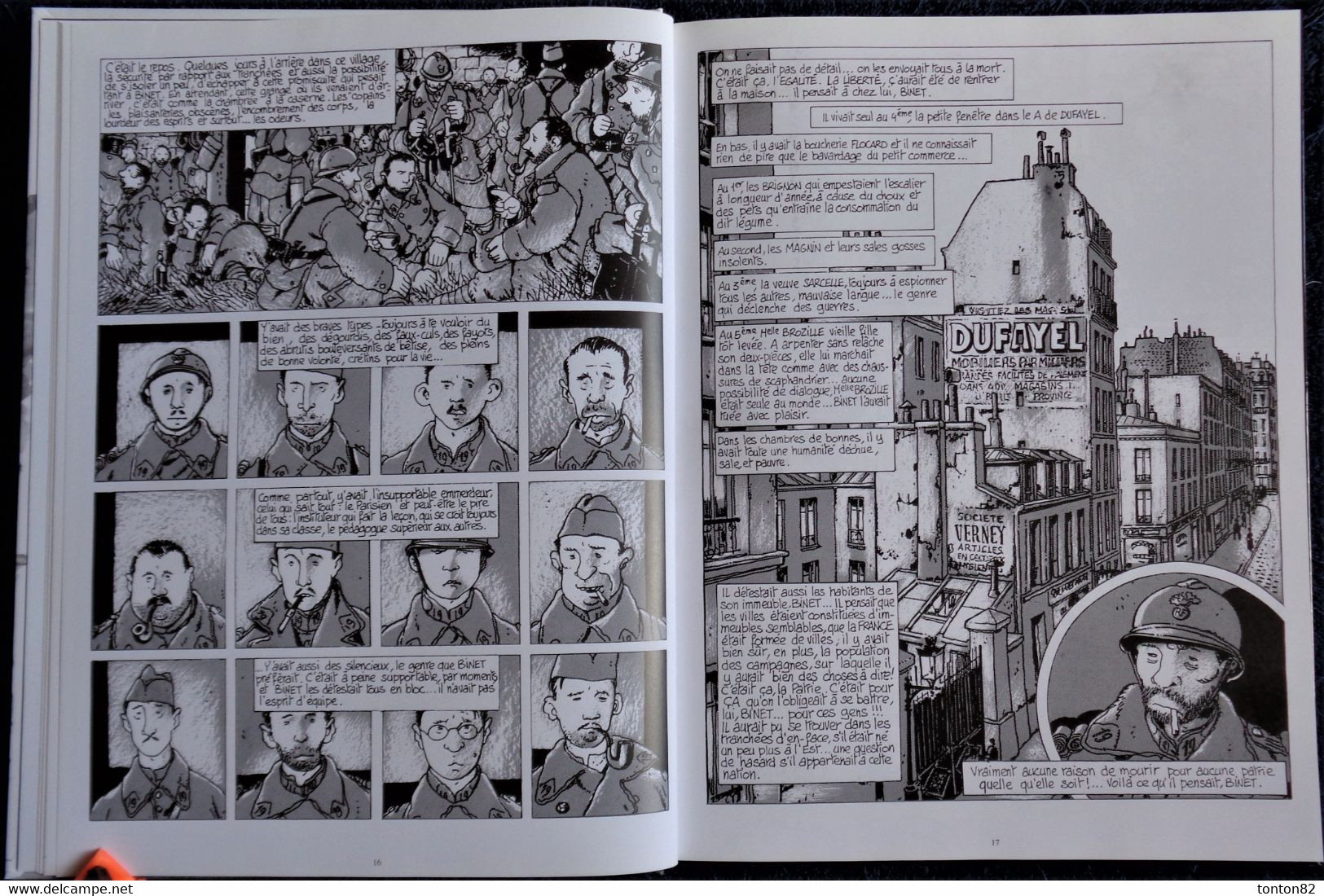 TARDI - 1914 / 1918 - C'était la guerre des tranchées - Casterman - ( 1994 ) .