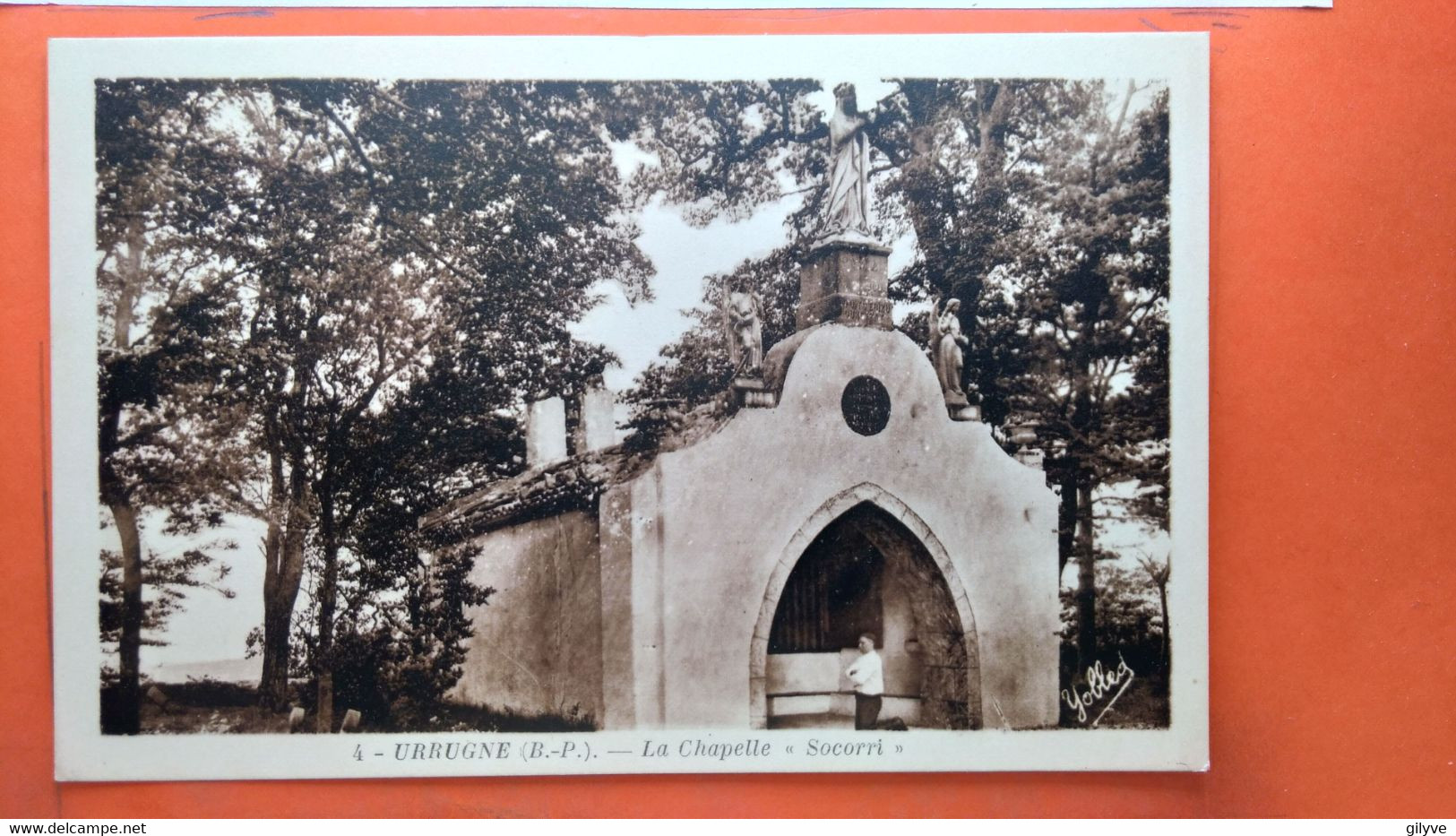 CPA.(64).Urrugne. La Chapelle SOCORRI..  (R.453) - Urrugne