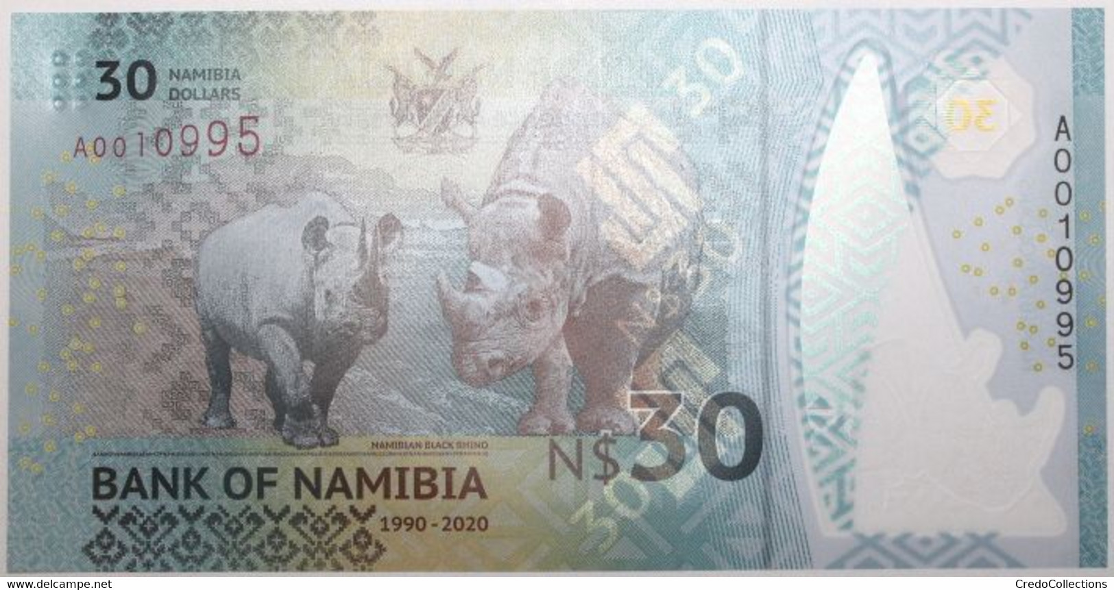 Namibie - 30 Dollars - 2020 - PICK 18a - NEUF - Namibië