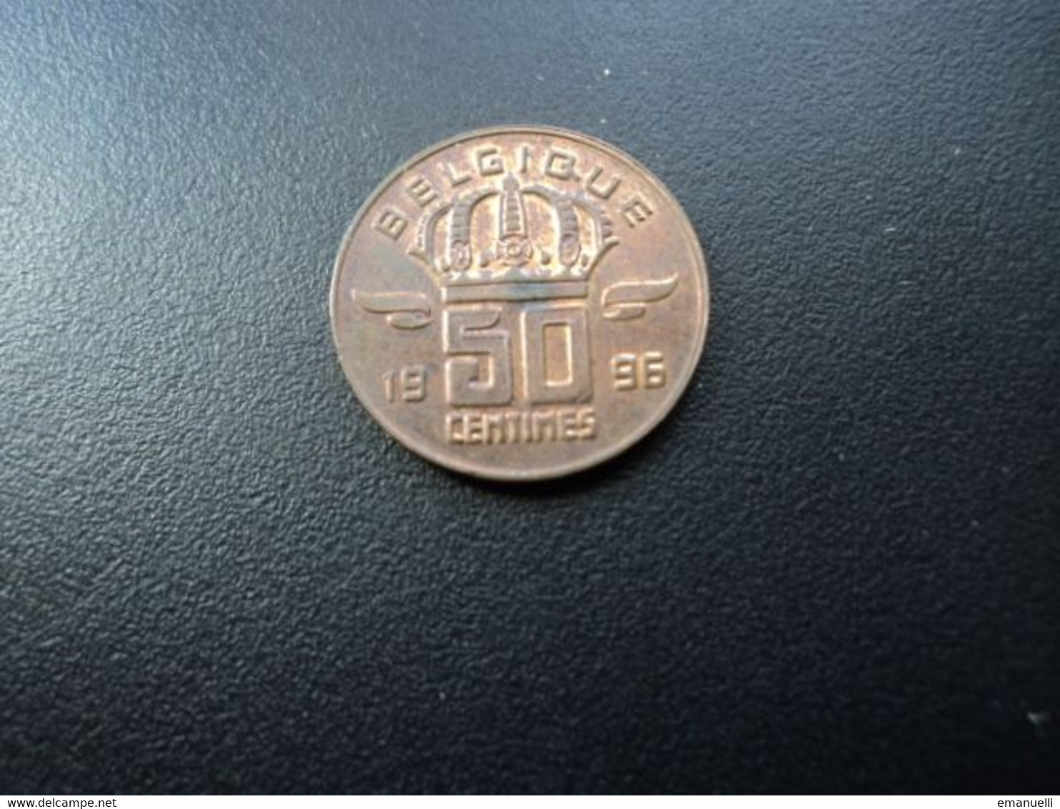 BELGIQUE * : 50 CENTIMES   1996      KM 148.1      SUP - 50 Cent