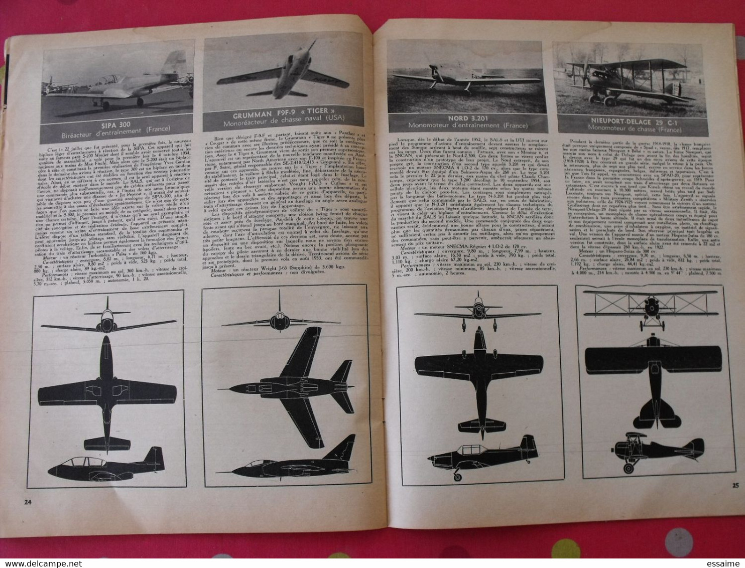 Revue Aviation Magazine N° 110 Du 15 Novembre 1954. Nombreuses Photos. Dassault Ouragan Cessna Paras Lockheed - Luftfahrt & Flugwesen