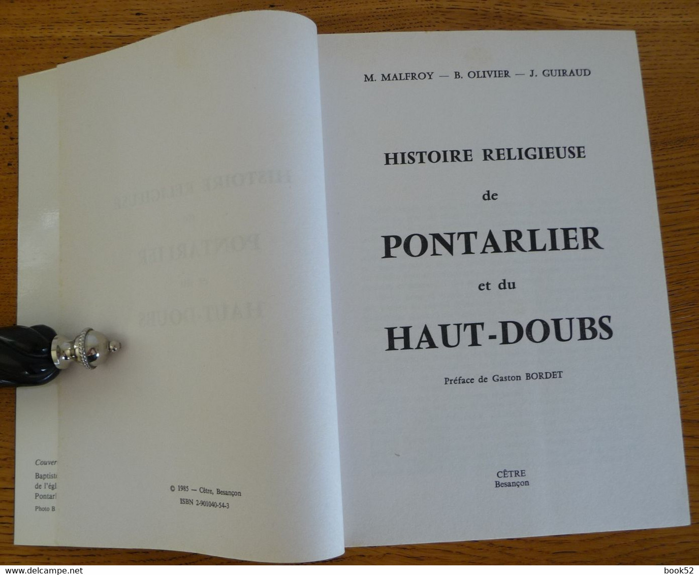 Histoire Religieuse De PONTARLIER Et Du HAUT-DOUBS - Franche-Comté