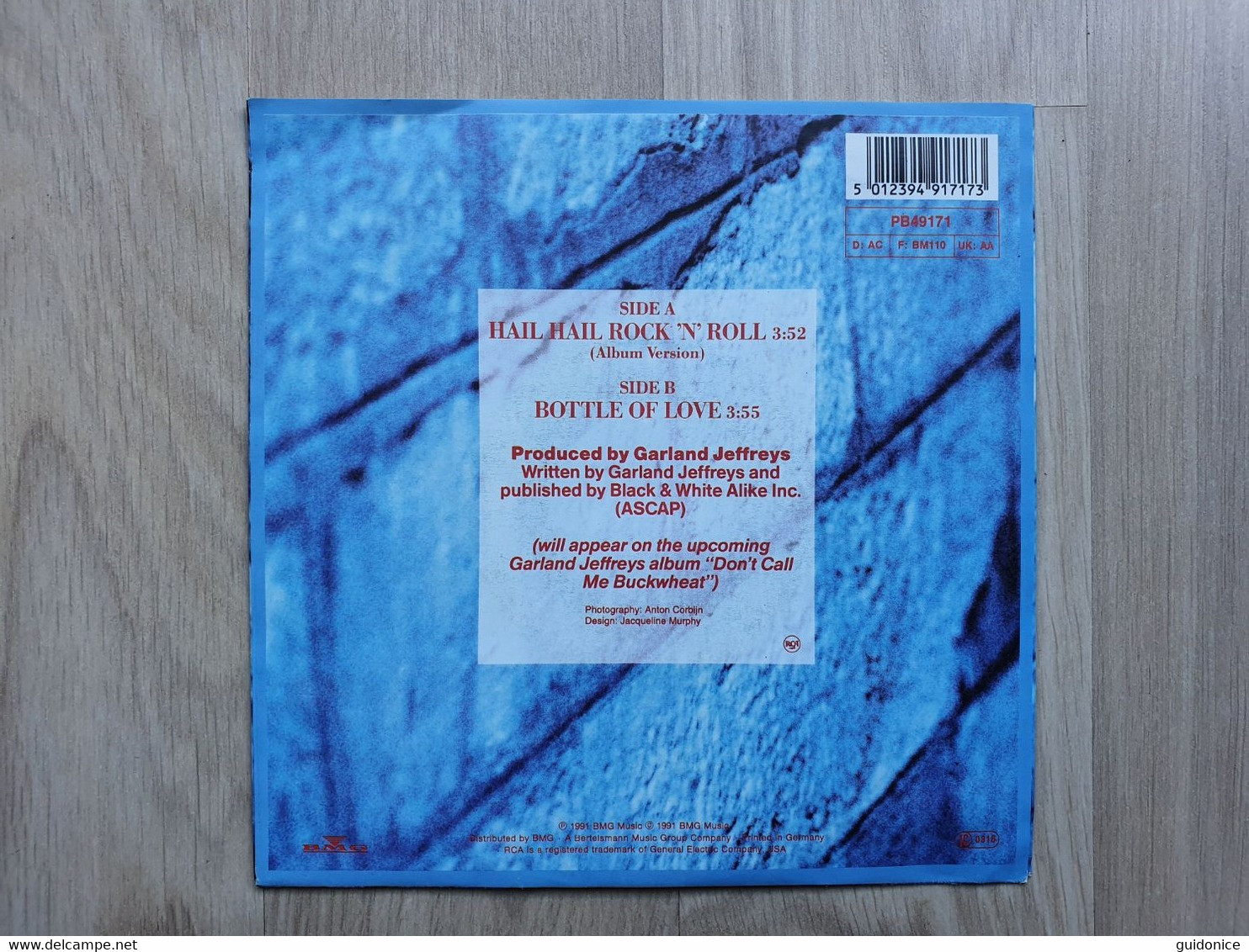 Garland Jeffreys - Hail Hail Rock 'N' Roll - Vinyl-Single Von 1991 - Dance, Techno & House
