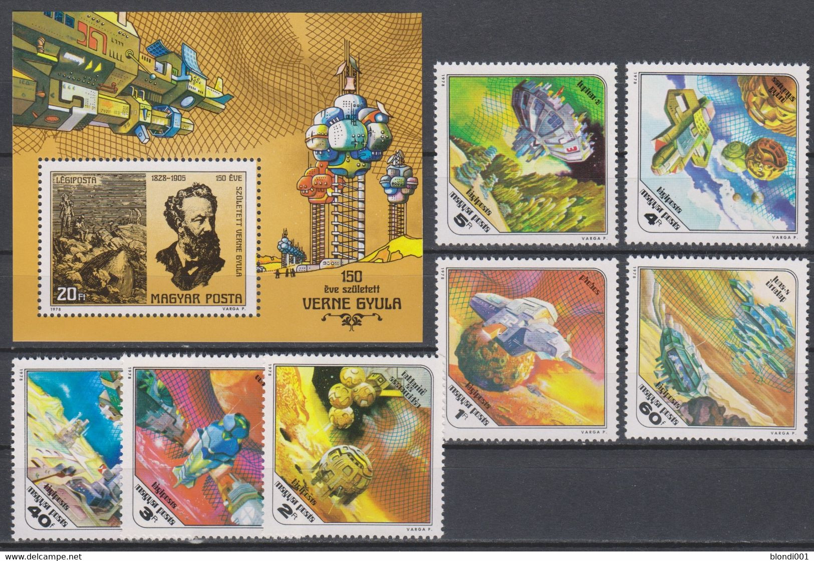 SPACE - HUNGARY - S/S+Set MNH - Collections