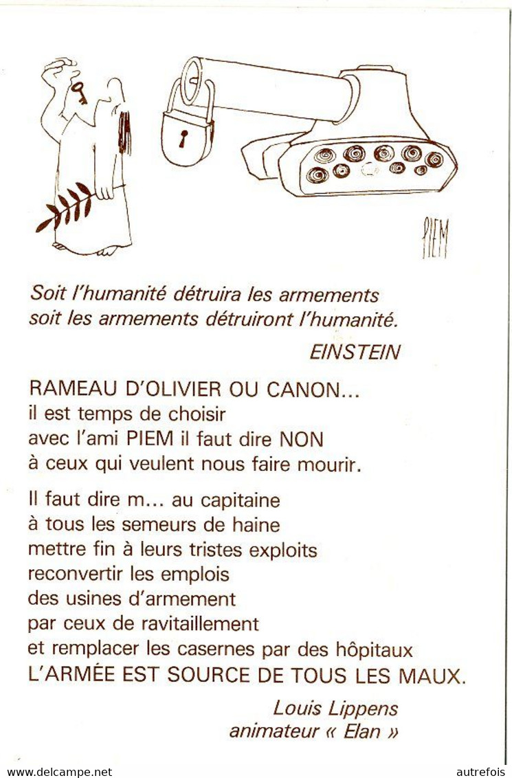 PIEM  RAMEAU D OLIVIER OU CANON POUR LA REVUE ELAN - Piem