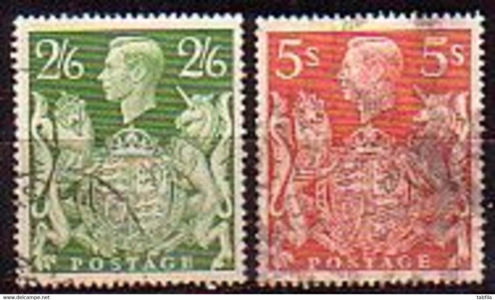 GREAT BRITAN - 1939 - George Vl - Yv 224/ 225 Obl. - Gebraucht