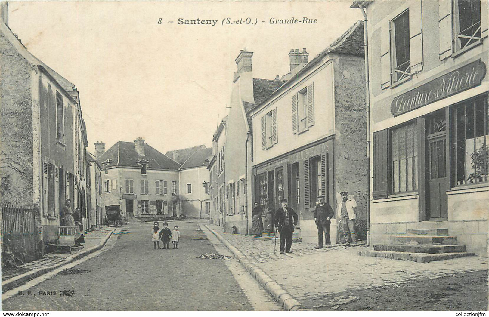 CPA FRANCE 94 " Santeny, Grande Rue" - Santeny