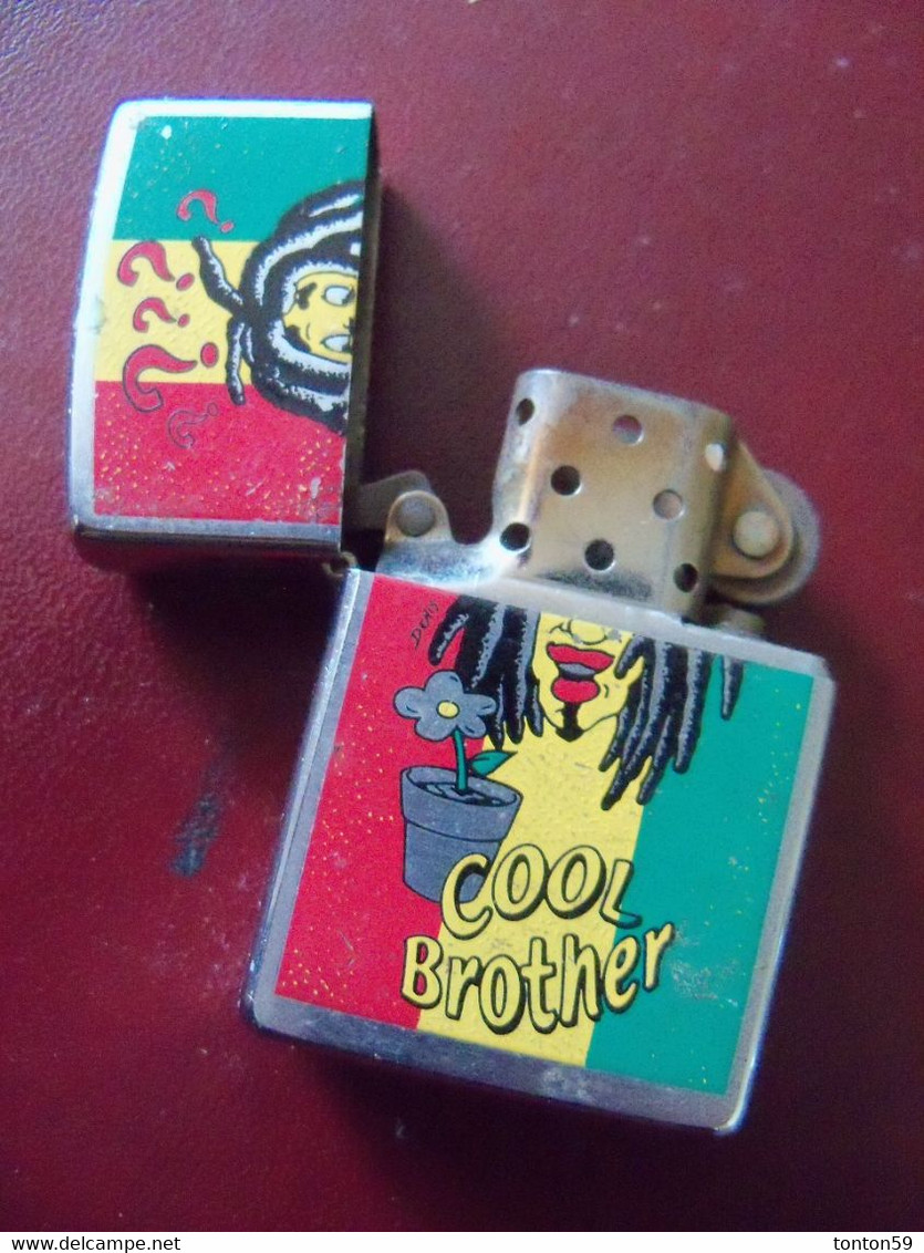 Ancien ZIPPO Rasta "cool Brother" CODE B 06 - Zippo