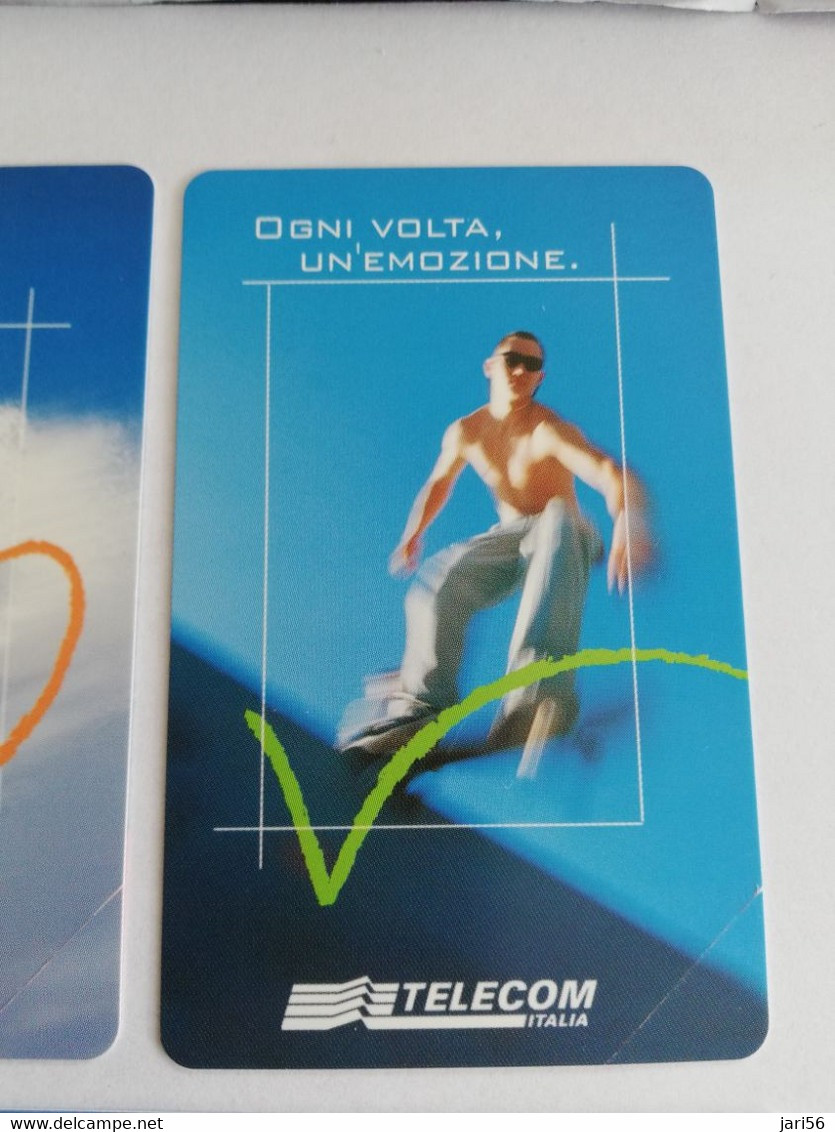 ITALIA LIRE 5X 5000  SPORTSCARDS  DIVERSE SPORTS     MINT CARDS  ** 5269** - Public Ordinary