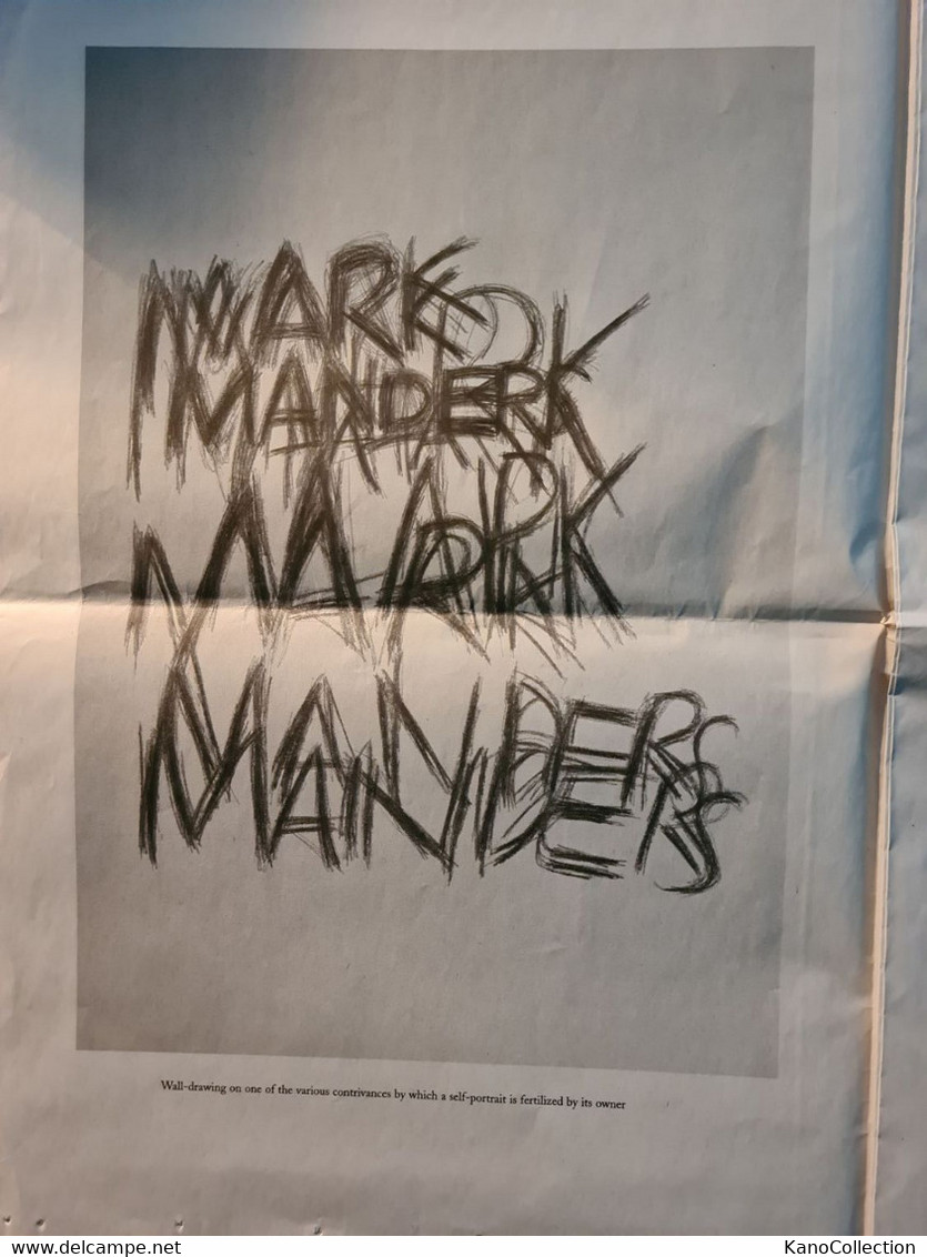 Documenta 11: Documenta-Zeitung „Mark Manders: 13 Drawings“, 2002, Faltknicke - Museos & Exposiciones