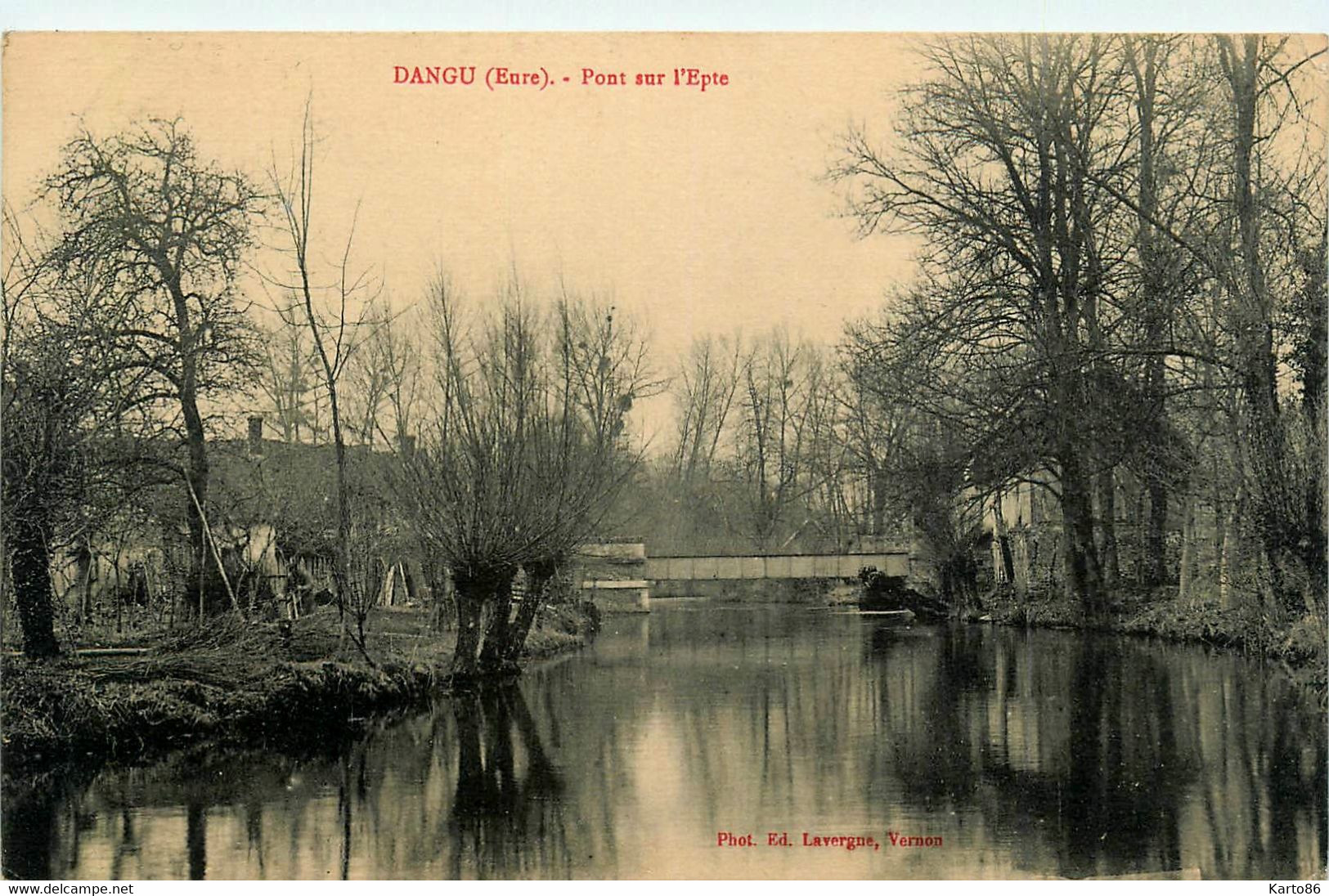 Dangu * Le Pont Sur L'epte * Passerelle - Dangu