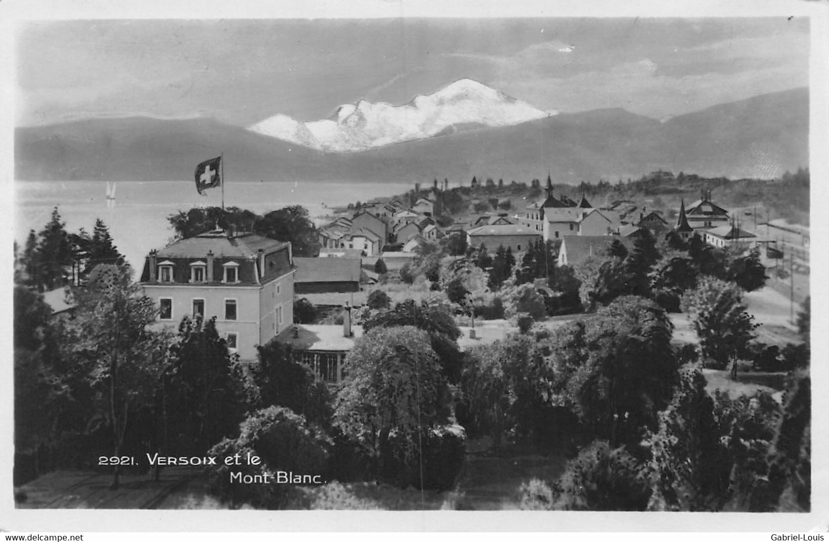 Versoix Et Le Mont-Blanc - Versoix