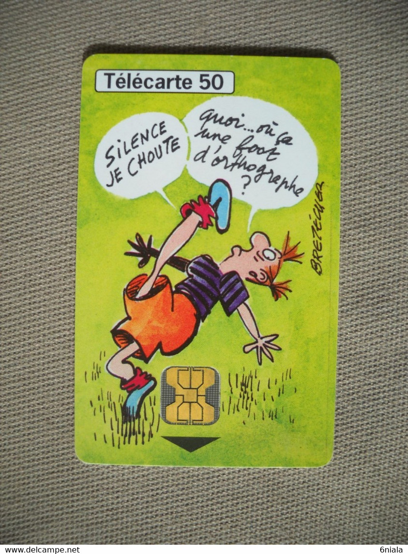 6957 Télécarte Collection BD Le Football Vu Par Dessinateur   BRETECHER  Agrippine  ( Recto Verso)  Carte Téléphonique - BD