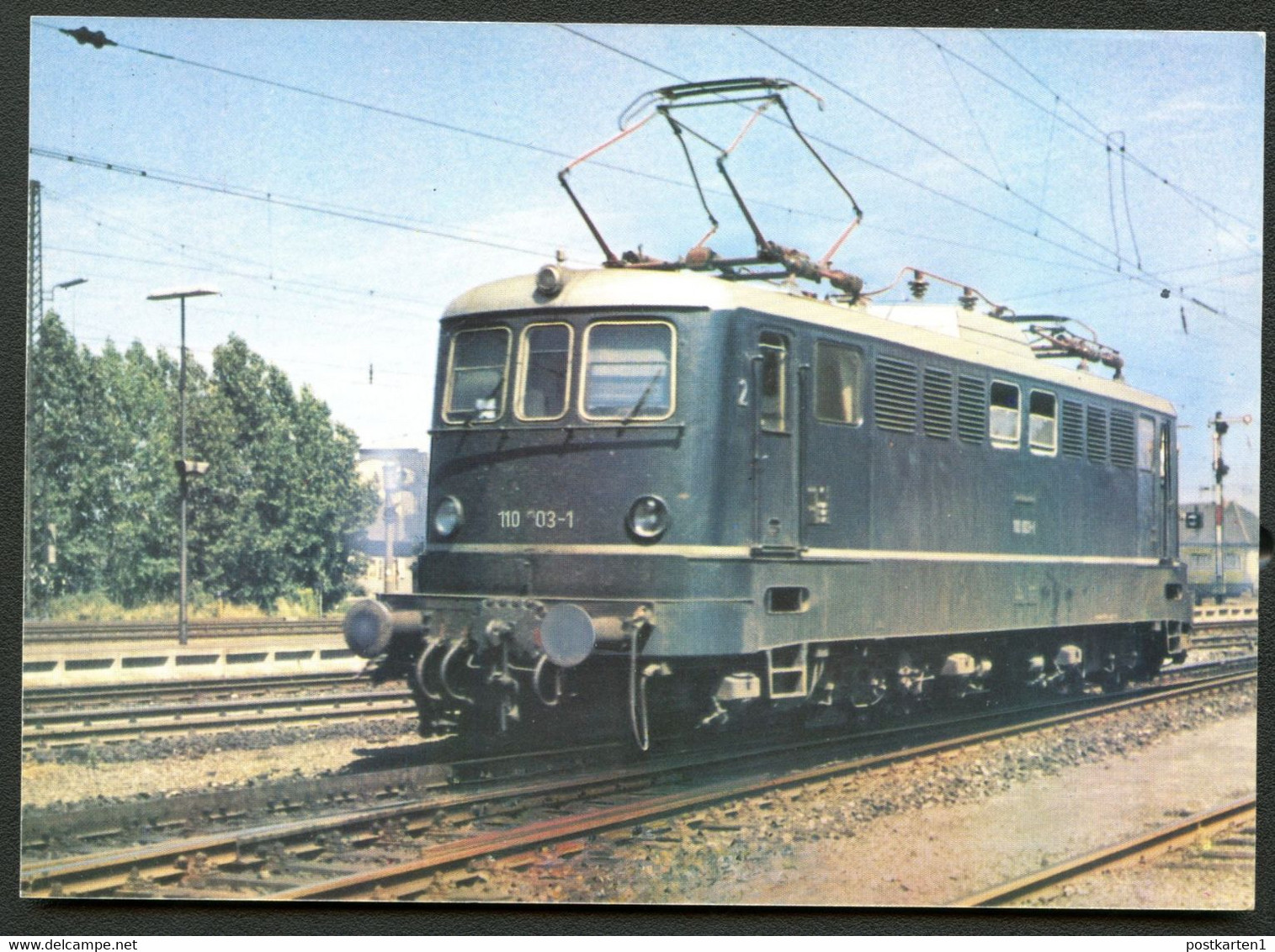 Bund PP121 B2/001 ELEKTRISCHE SCHNELLZUGLOKOMOTIVE E10 1952 1981 NGK 6,00 € - Postales Privados - Nuevos