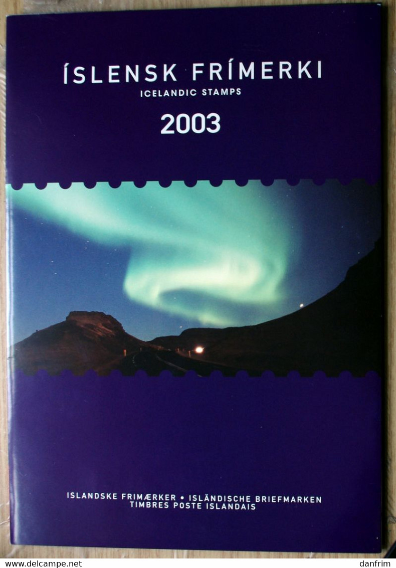 Iceland 2003  Yearpack  MNH (**)  ( Lot Ks) - Full Years