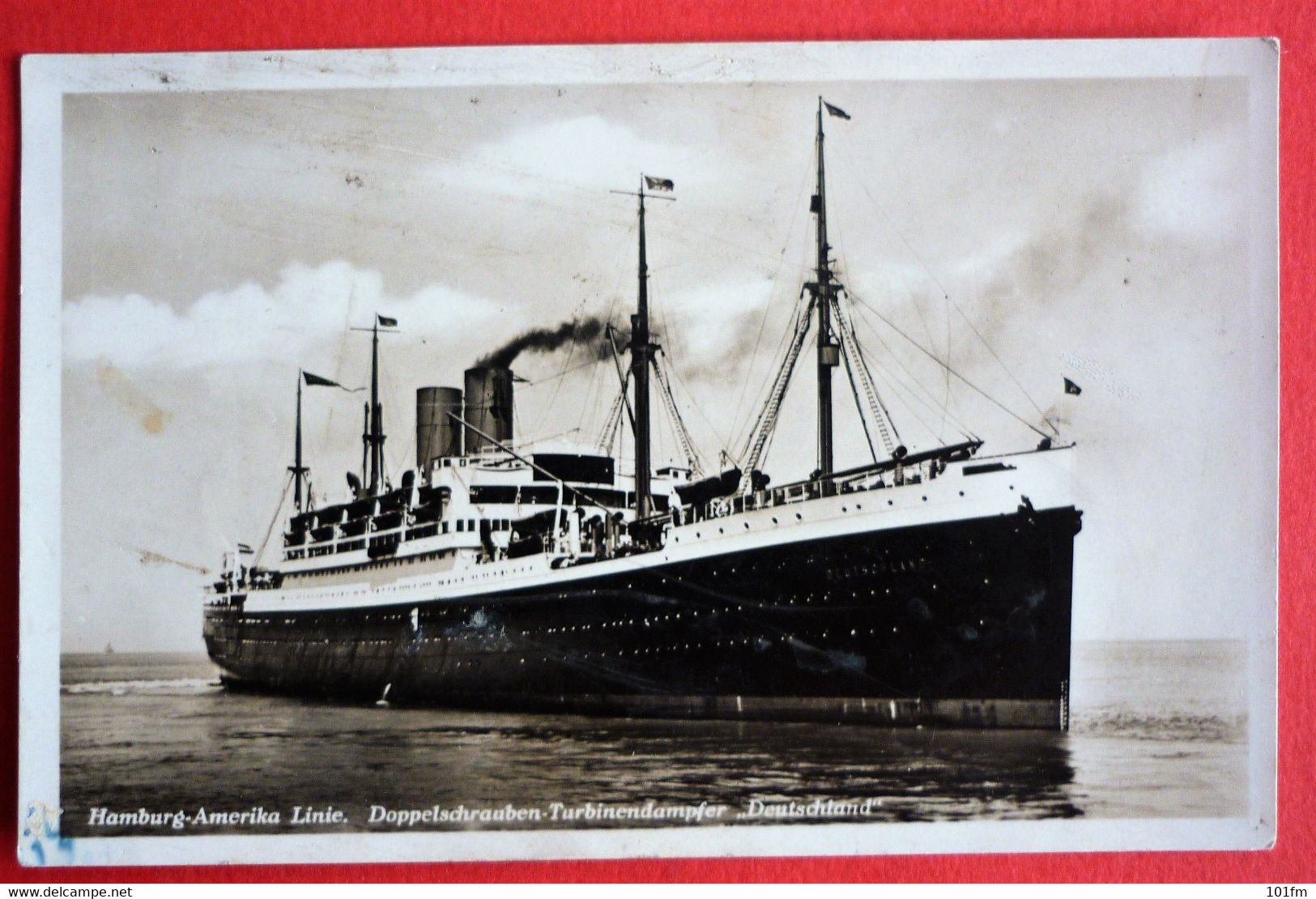 SS. "DUTSCHLAND" - HAMBURG-AMERIKA LINIE - Dampfer