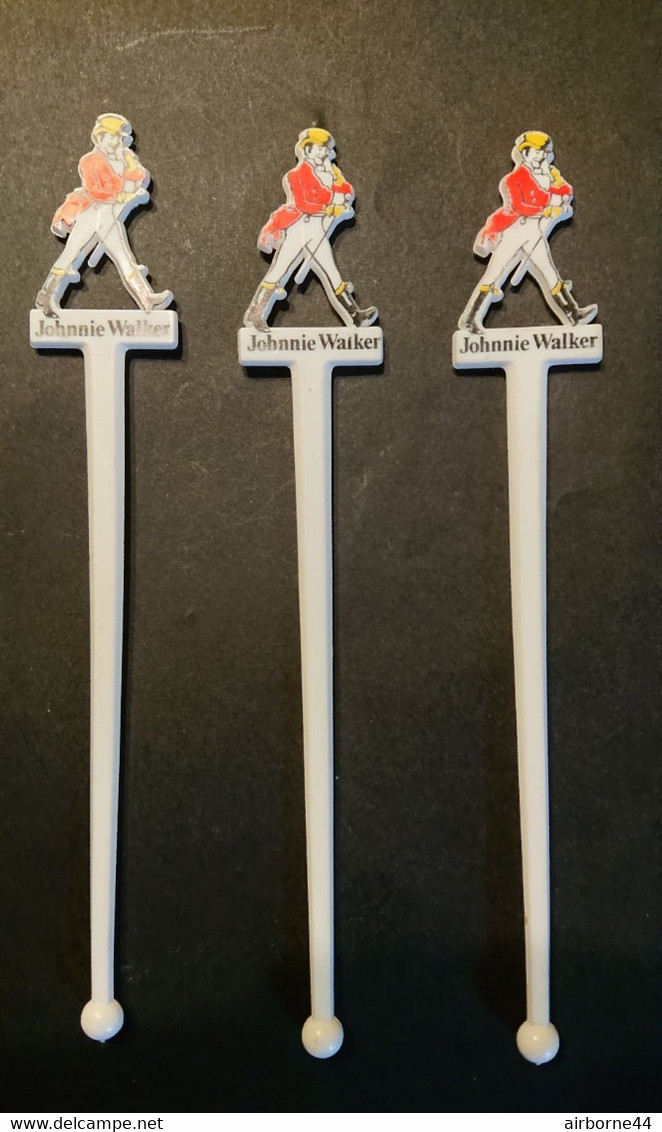 Touilleur - Agitateur - Mélangeur à Boisson - Scotch Whisky Johnnie Walker - Swizzle Sticks