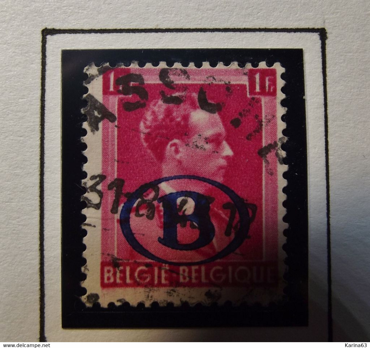 Belgie - Belgique - OPB/COB S 24 - 29 - 30 - 33/35 Leopold 3 - Open Kraag -  Compilatie Van Verscheidene Dienstzegels. - Used