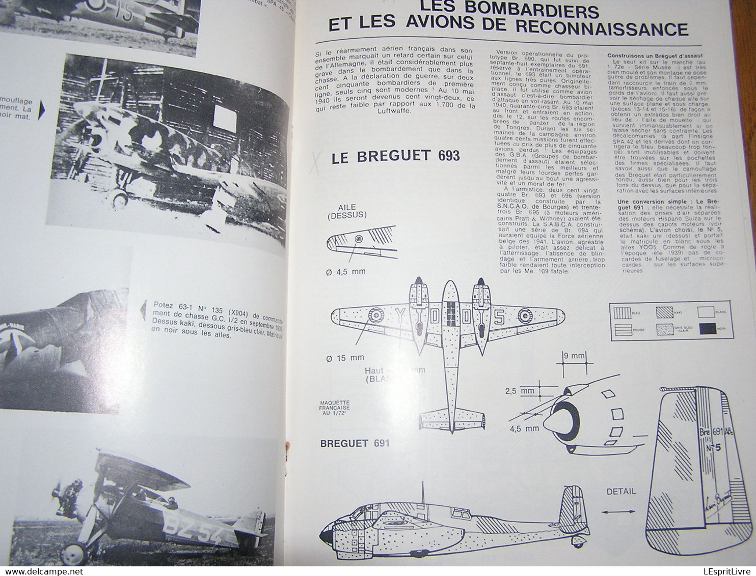 LES MORDUS DU MODELISME N° 1 L'Aviation Française 1939 40 Guerre 40 45 Maquette Avion Camouflage Marques Marking Morane