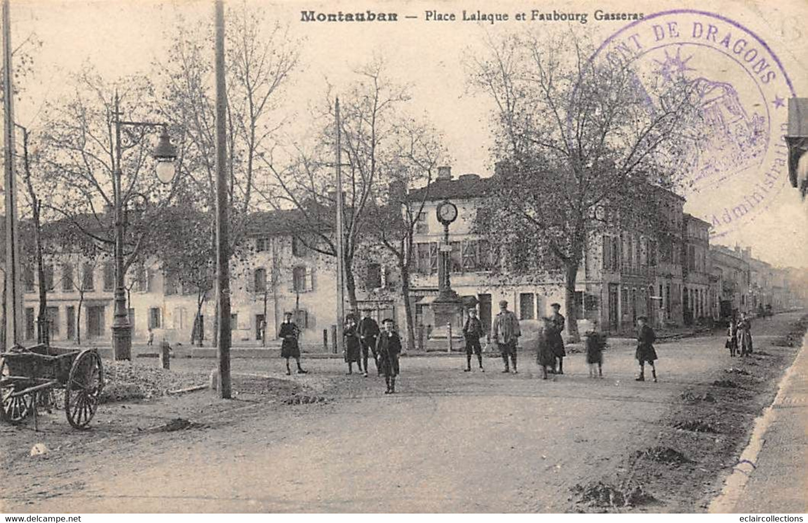 Montauban        82        Place Lalaque . Faubourg Gasseras      ( Voir Scan) - Montauban