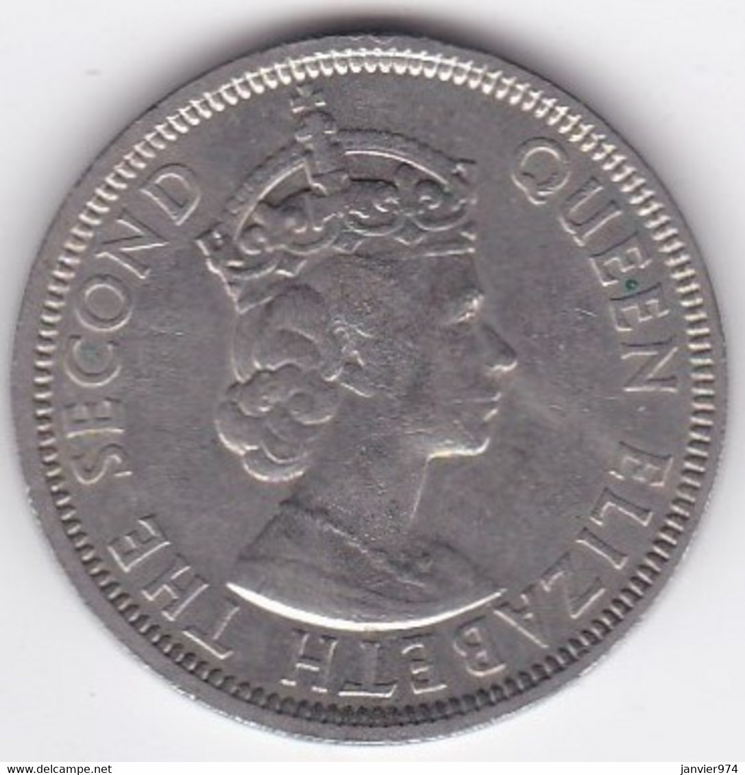 Ile Maurice One Rupee 1978 Elizabeth II. KM# 35 - Mauritius