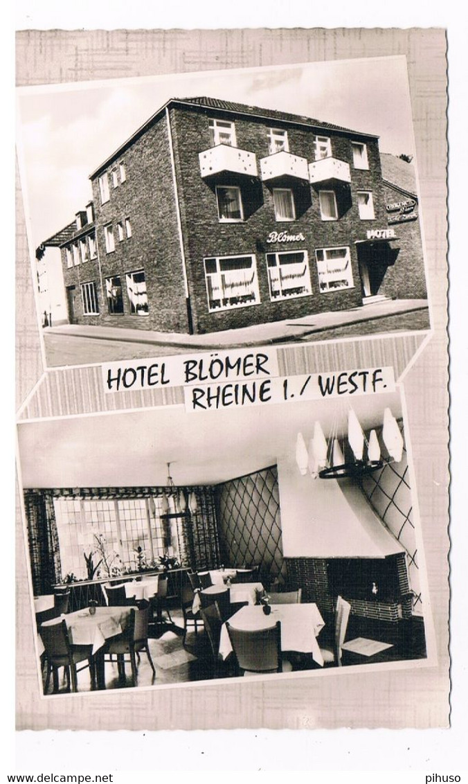 D-12529   RHEINE : Hotel Blomer - Rheine