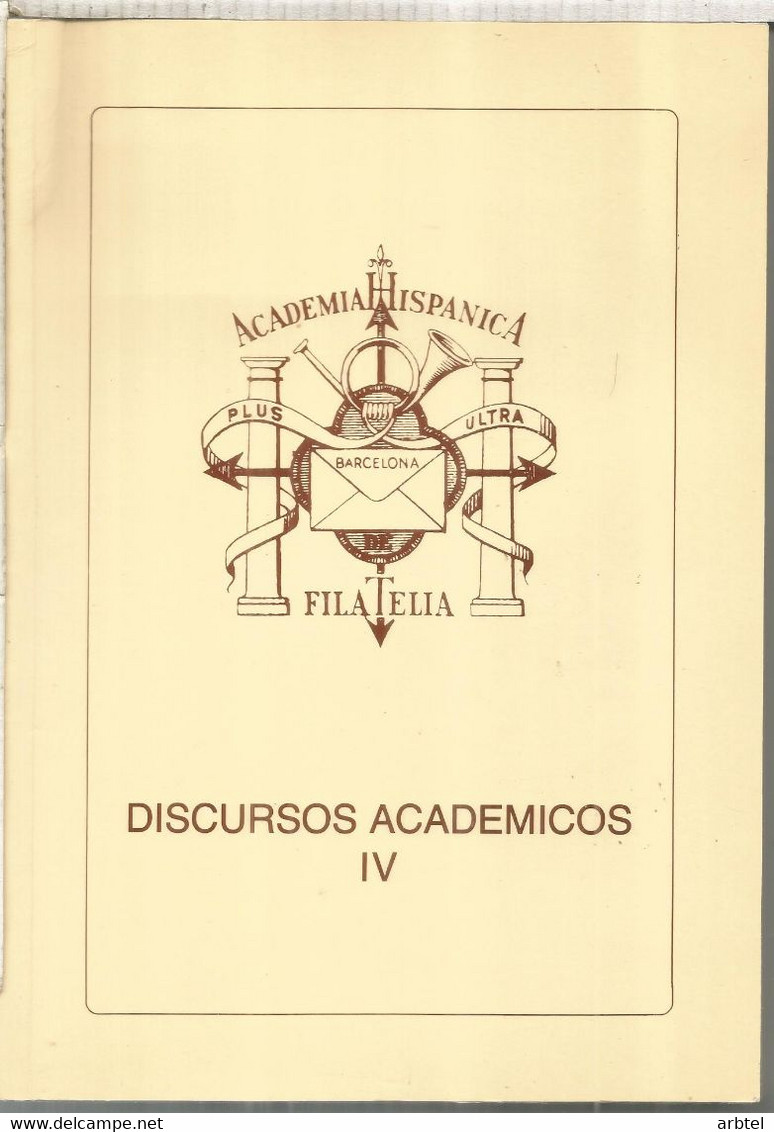 DISCURSOS ACADEMICOS IV HISTORIA POSTAL DE NAVARRA DE LUIS M. MARIN ROYO - Motive