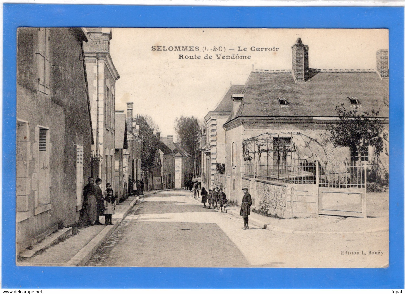 41 LOIR ET CHER - SELOMMES Le Carroir, Route De Vendôme (voir Description) - Selommes