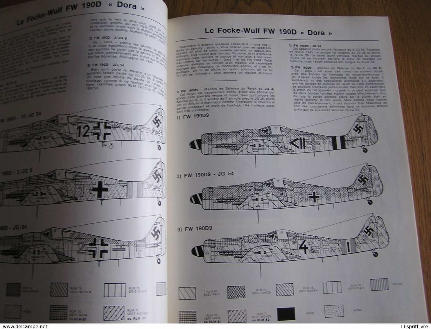 LES MORDUS DU MODELISME N° 7 Messerschmitt FW Luftwaffe Guerre 40 45 Maquette Avion Camouflage Marque Marking Aviation