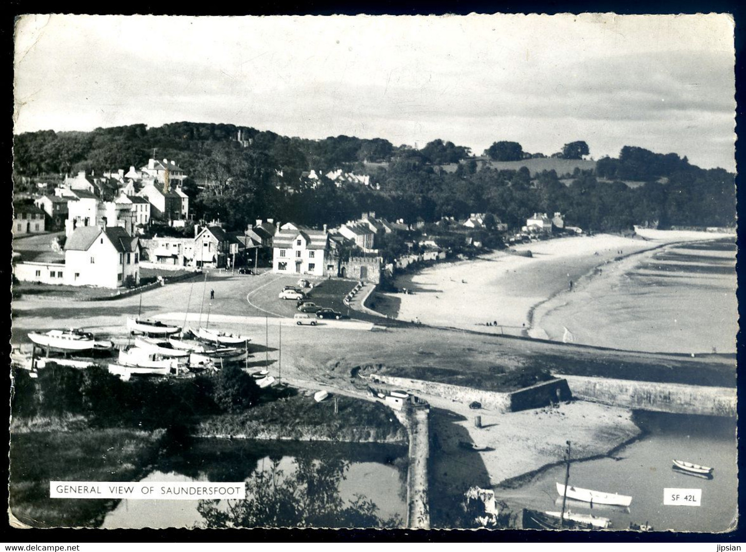 Cpsm Du Pays De Galles General View Of Saundersfoot     AVR21-06 - Pembrokeshire