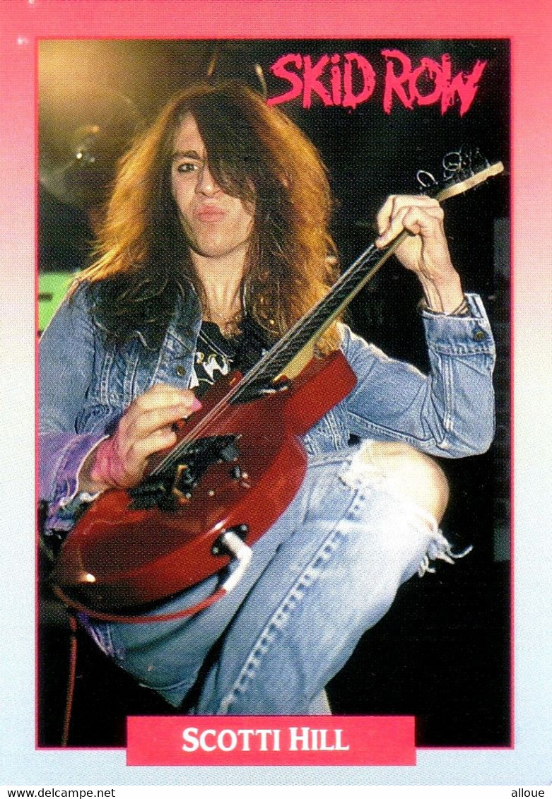 SKID ROW - 9 TRADING CARDS - Andere & Zonder Classificatie