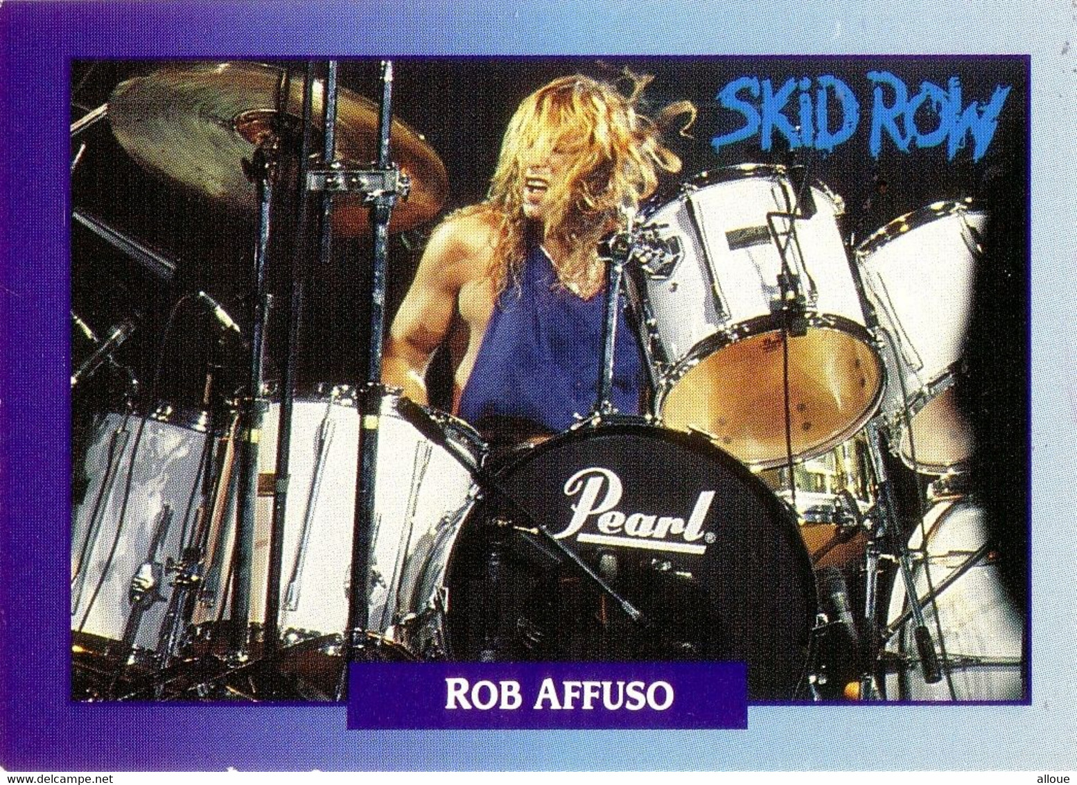 SKID ROW - 9 TRADING CARDS