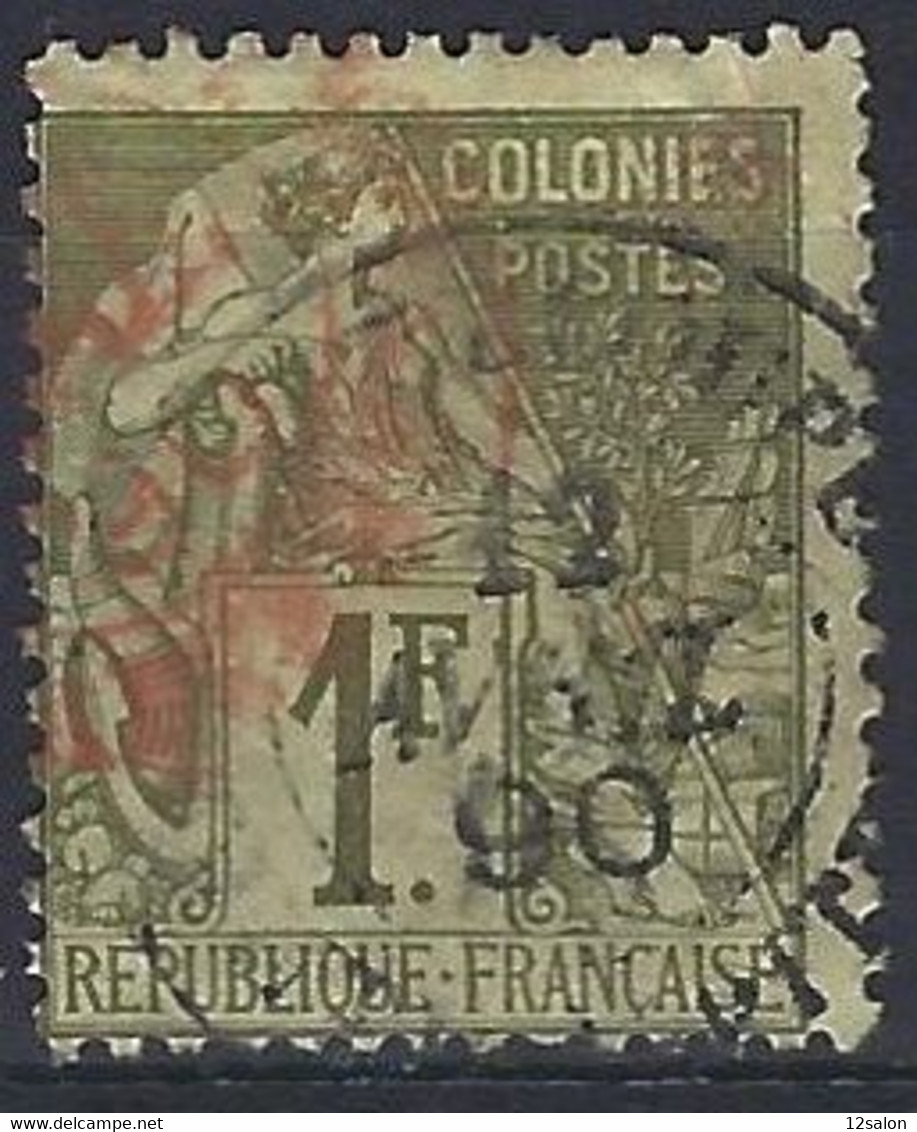 FRANCE COLONIE émissions Générales N° 59 Obl POINT A PITRE GUADELOUPE - Altri & Non Classificati