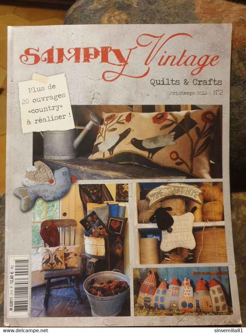 Samply Vintage 2 Plus De 20 Ouvrages De Country A Realiser - Huis & Decoratie