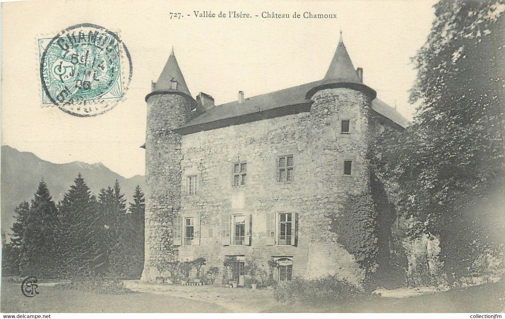 CPA FRANCE 73 "Chamoux, Le Château" - Chamoux Sur Gelon