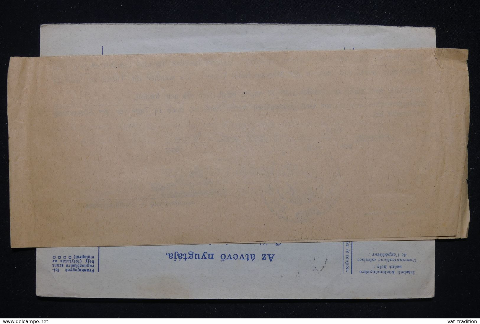 HONGRIE - Bulletin De Colis Postal De Versecz Pour La Suisse En 1913 - L 96971 - Colis Postaux