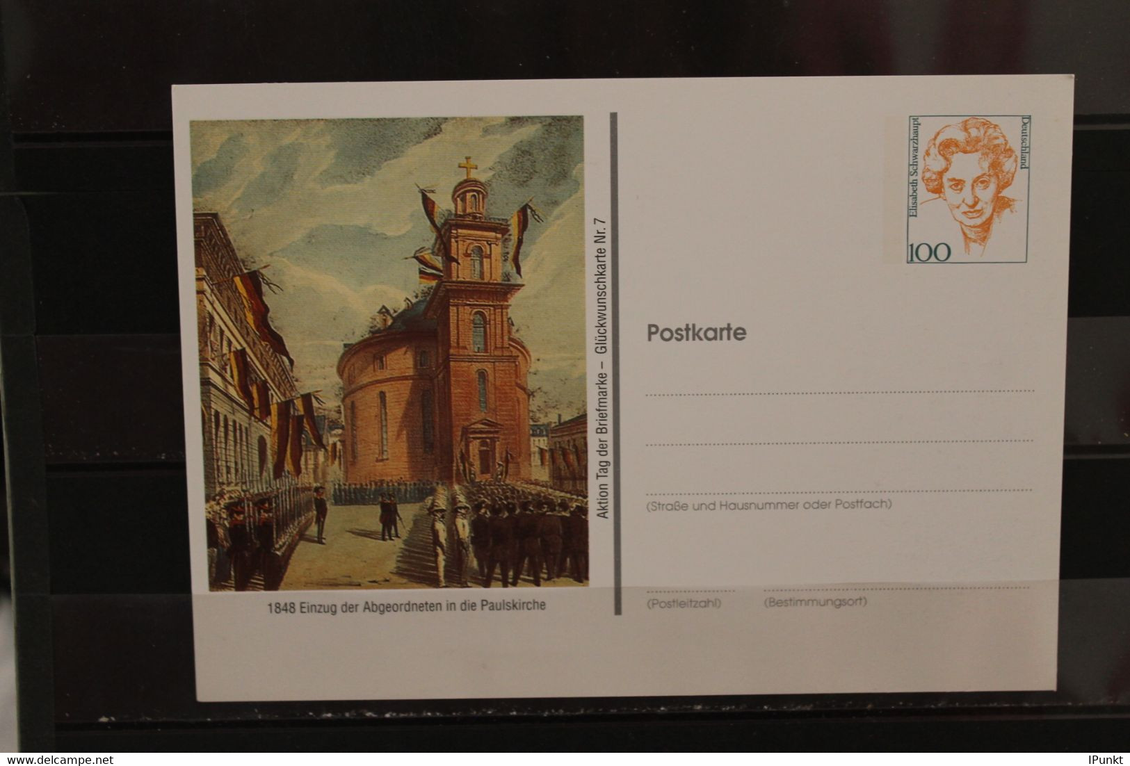 Deutschland, Ganzsache: Tag Der Briefmarke, Glückwunschkarte Nr. 7; Wertstempel 100 Pf. Frauen, 1999 - Postales Privados - Nuevos