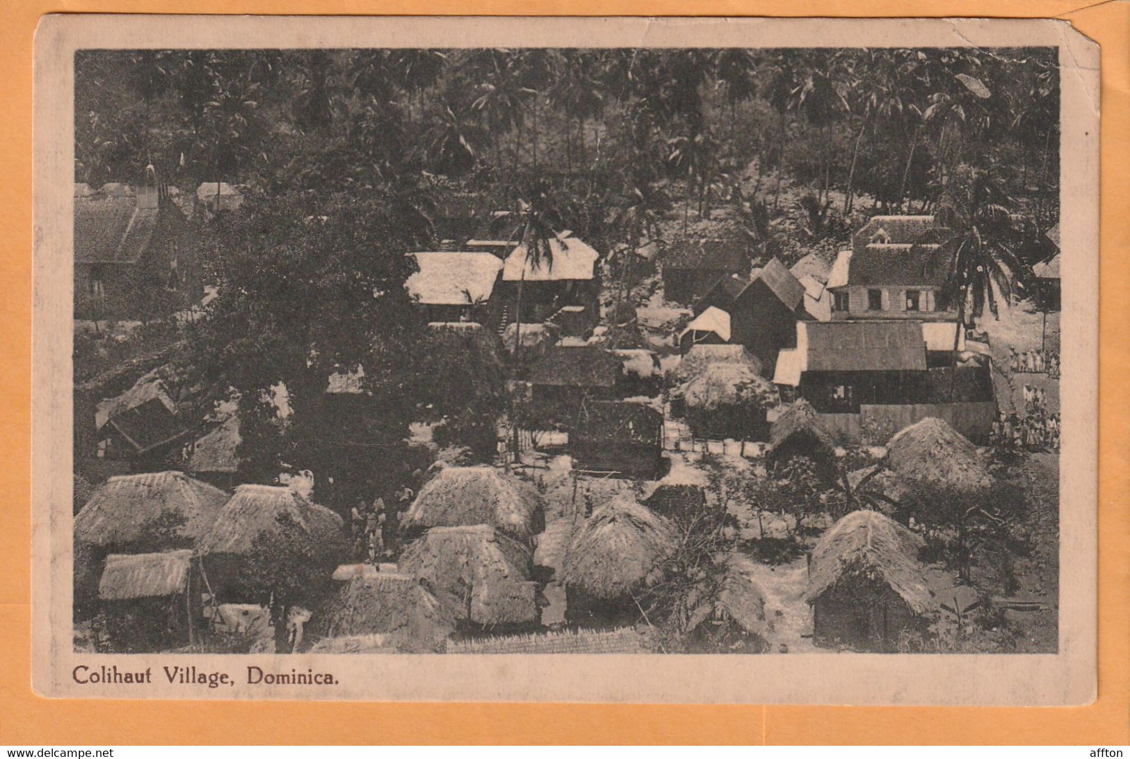 Dominica BWI Old Postcard - Dominica