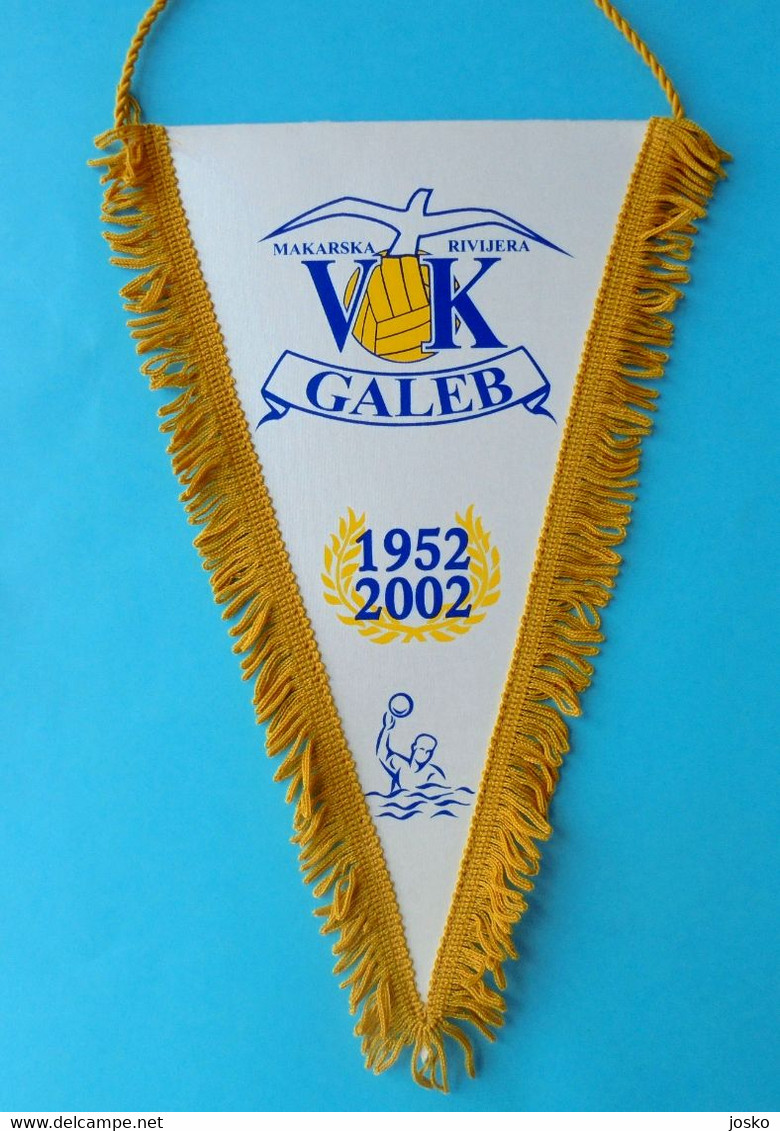 Swimming - WATER-POLO CLUB GALEB (MAKARSKA) - Croatia old club pennant *  waterpolo wasserball pallanuoto wasser polo acuatico
