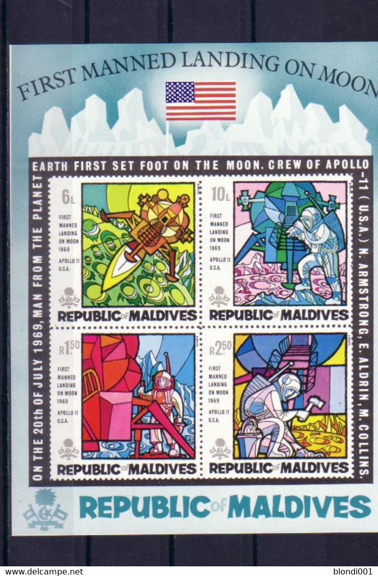 SPACE - MALDIVES - S/S Imp. MNH - Collections