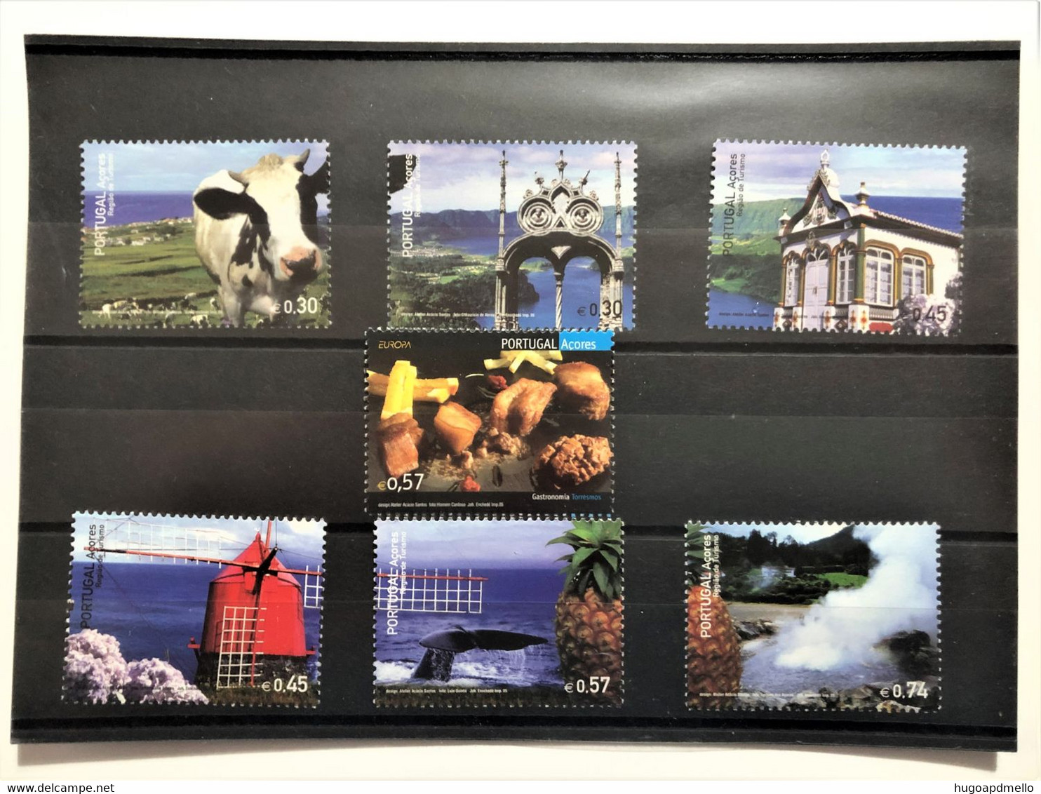 PORTUGAL, AZORES & MADEIRA, « FULL YEARS » ,Mint Stamps Without Blocks, 2002 - 2005 - Années Complètes