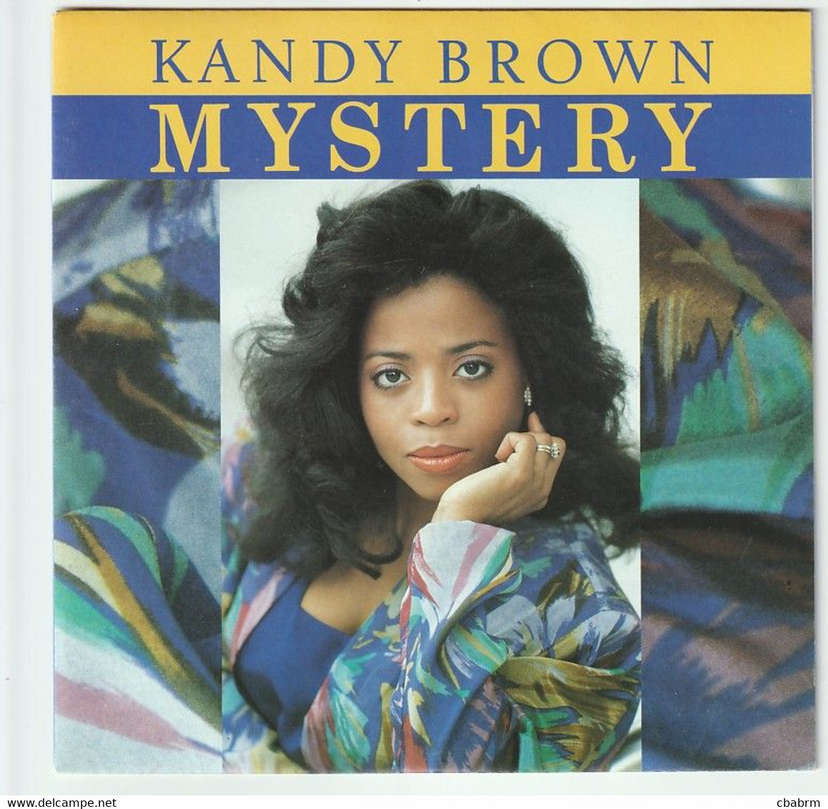 SP 45 TOURS KANDY BROWN MYSTERY 1988 FRANCE Franceval ‎741023 - Soul - R&B