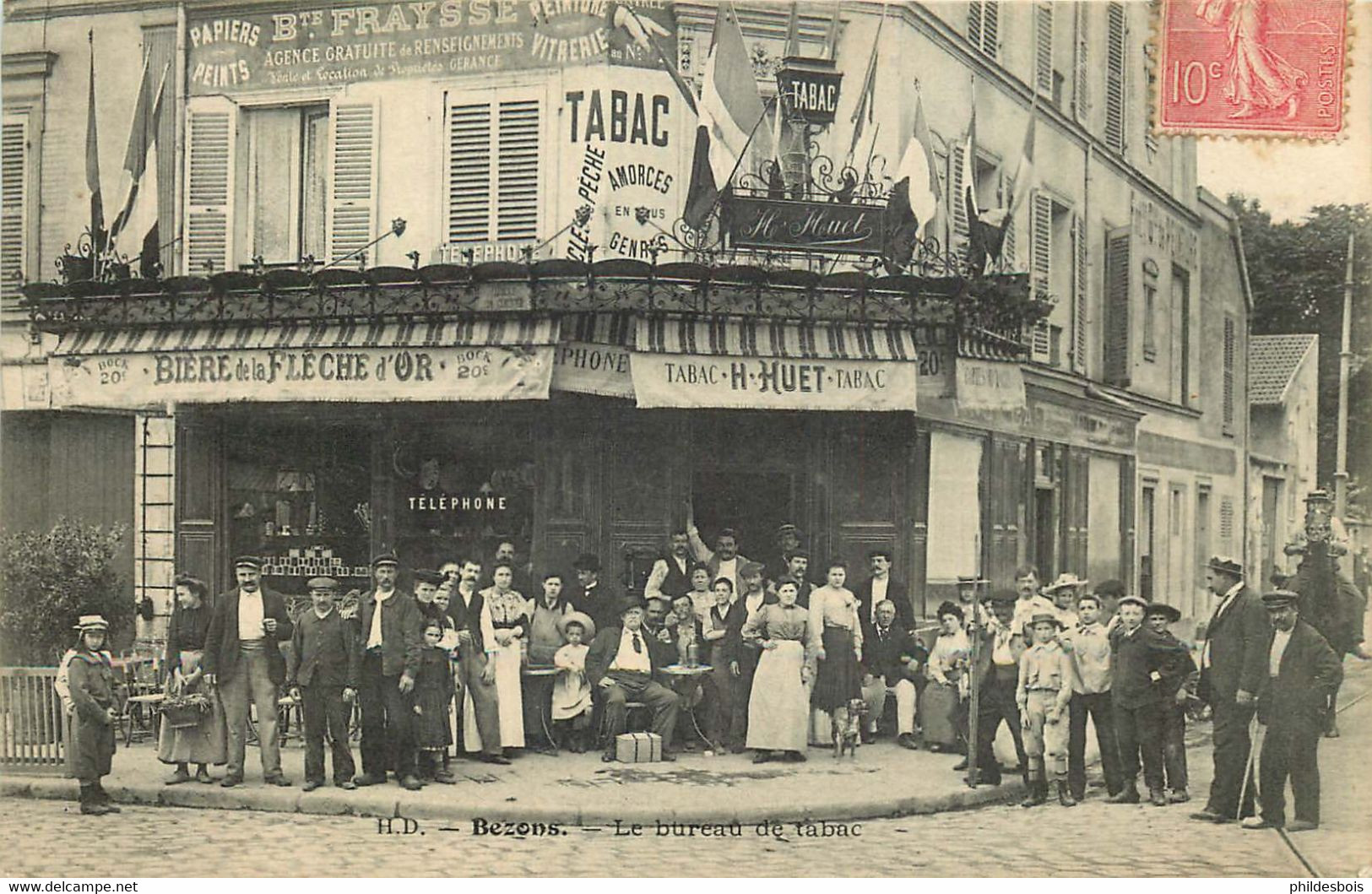 VAL D'OISE  BEZONS  Le Bureau De Tabac - Bezons