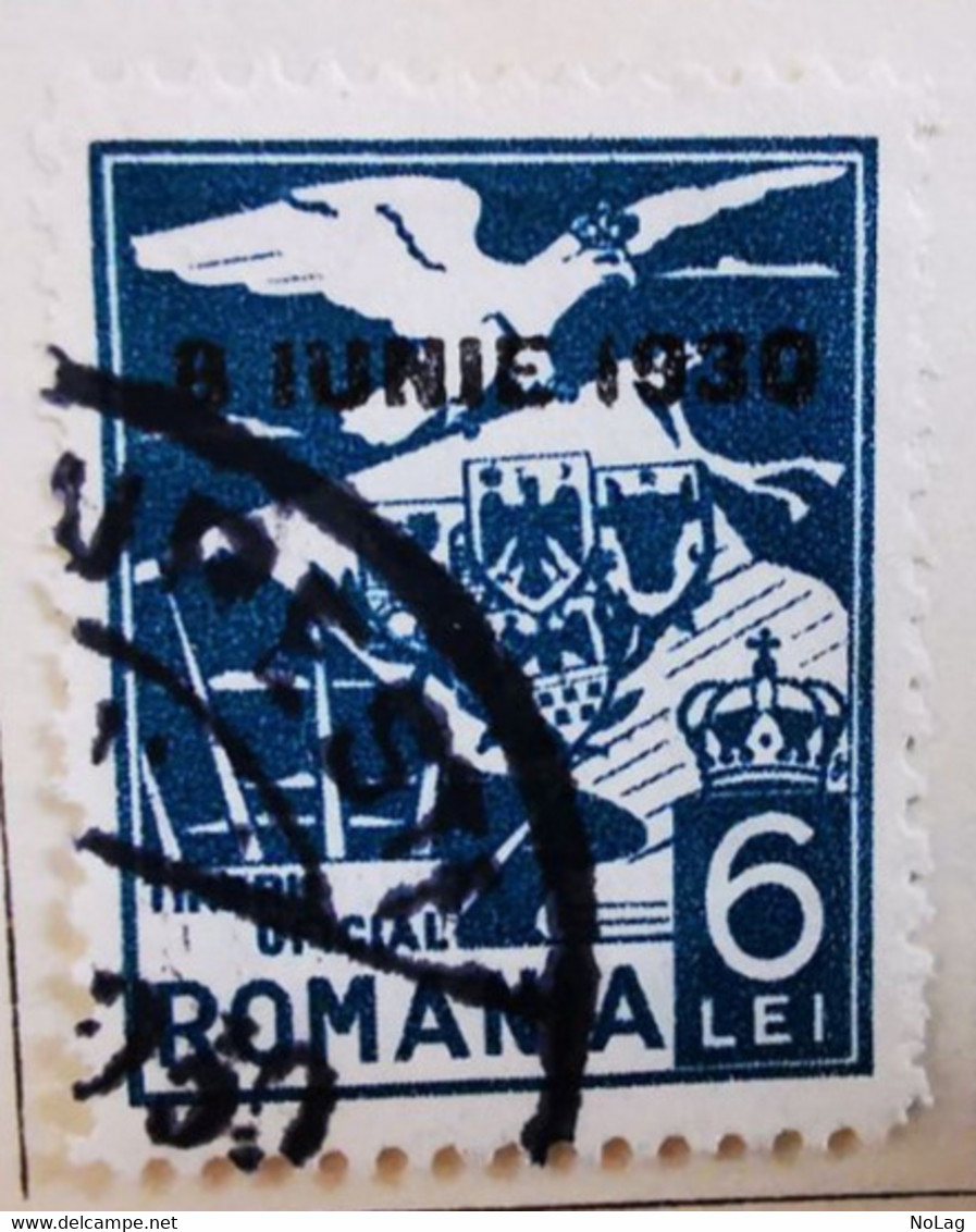 Roumanie - 1929-30_ Y&T Timbres De Service N°3-4-6-7-13-14-17  - Oblitérés - Dienstmarken