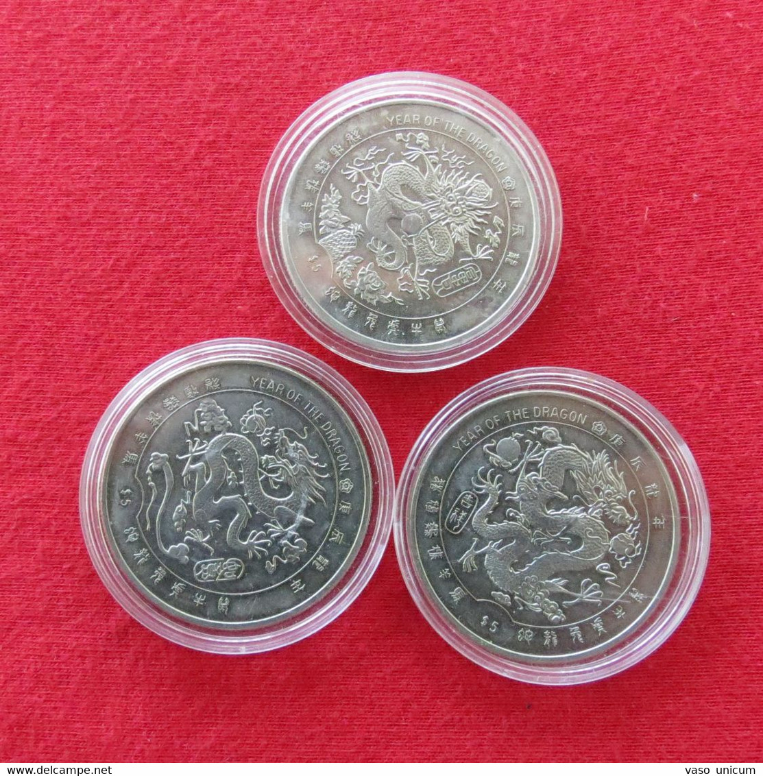 LIBERIA 3 X 5 $ 2000 Dragon - Liberia