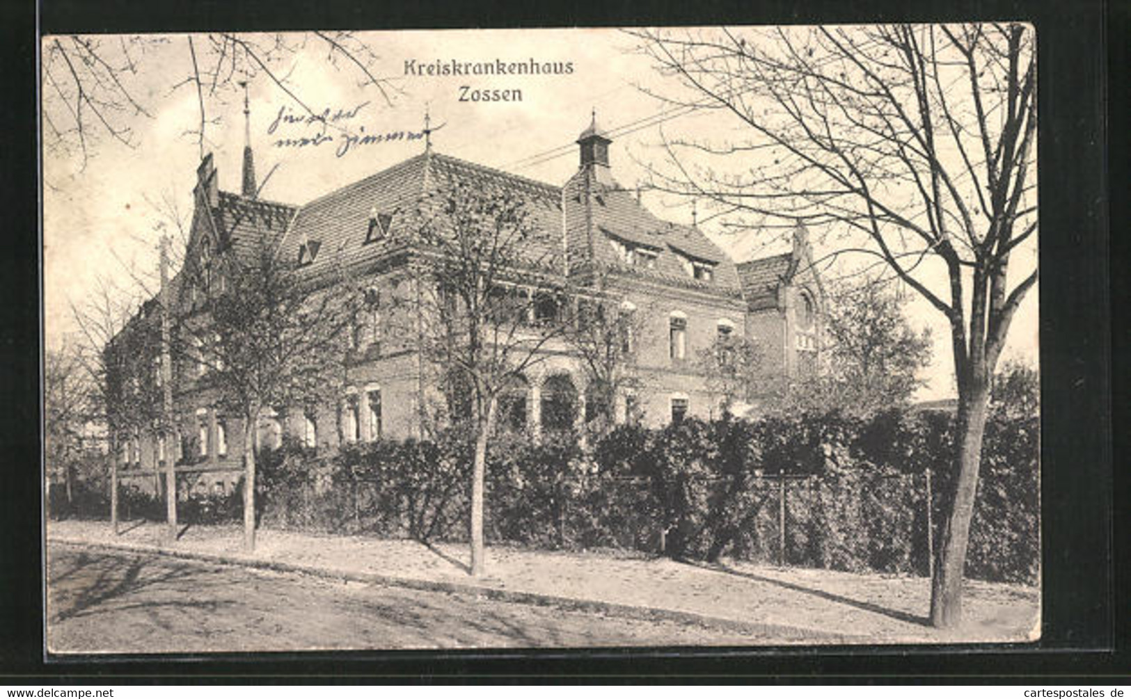 AK Zossen, Strasse Am Kreiskrankenhaus - Zossen