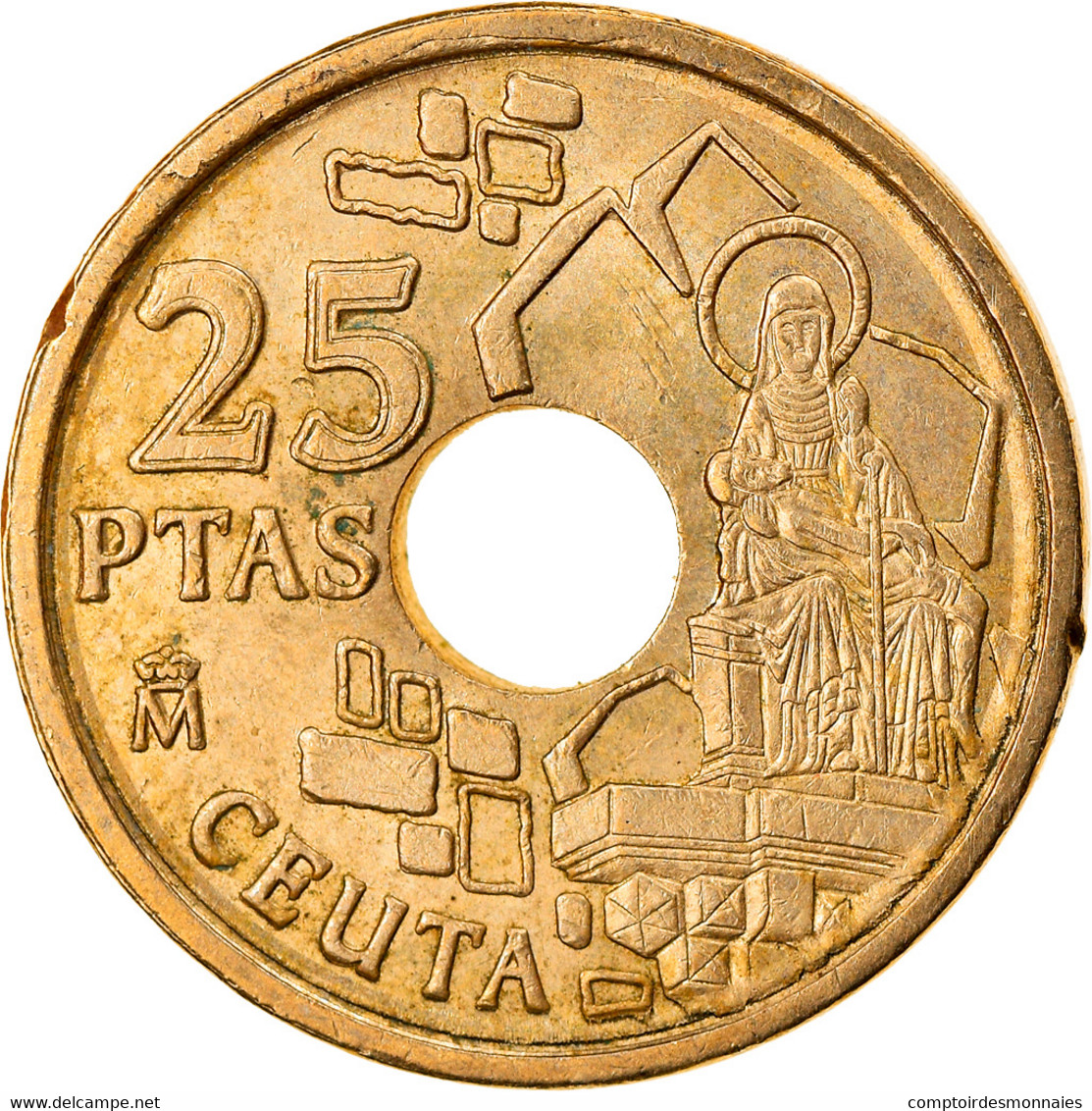 Monnaie, Espagne, Juan Carlos I, 25 Pesetas, 1998, Madrid, TTB+ - 25 Pesetas